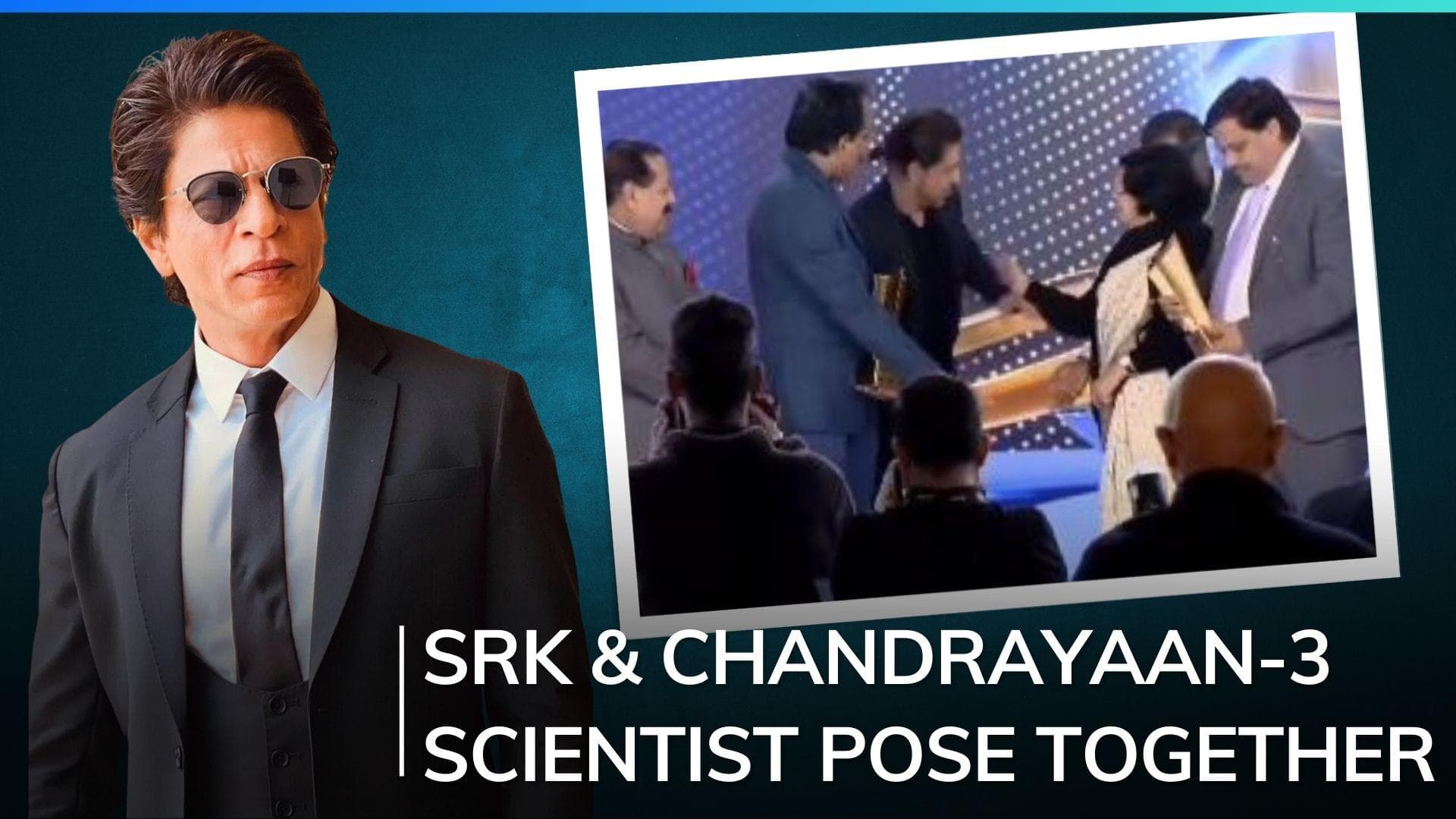 Shah Rukh Khan's humble gesture towards 'shy ISRO scientist' wins hearts