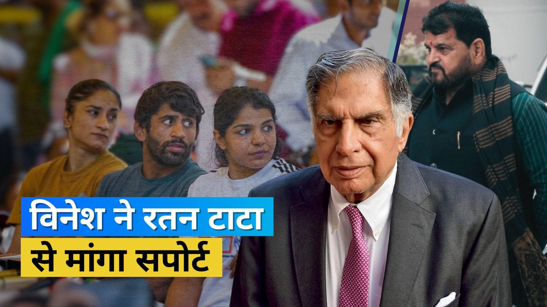 विनेश फोगाट ने रतन टाटा से मांगा समर्थन, बोलीं- उन्हें अपने दान के बारे में WFI से पूछताछ करनी चाहिए