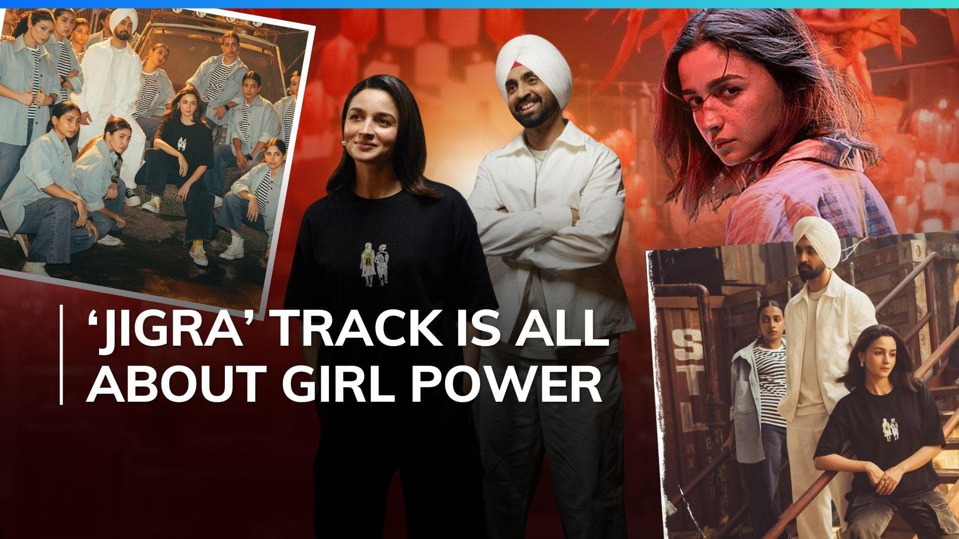 'Chal Kudiye': Diljit Dosanjh and Alia Bhatt's uplifting track celebrates womanhood, watch 