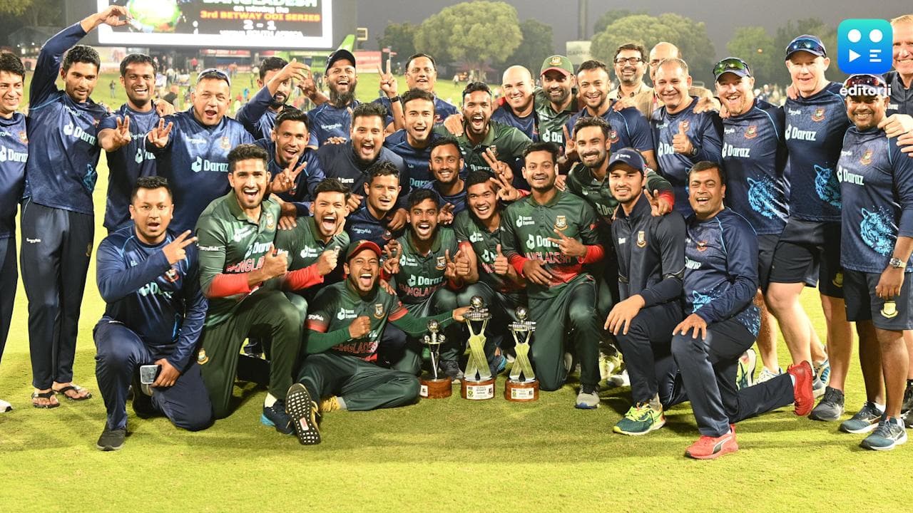 Bangladesh: দক্ষিণ আফ্রিকার মাটিতে প্রথম সিরিজ জয় বাংলাদেশের, ইতিহাসে সাকিবরা