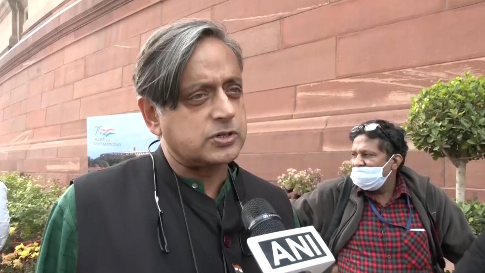 Shashi Tharoor quits Sansad TV show to protest against MPs suspension