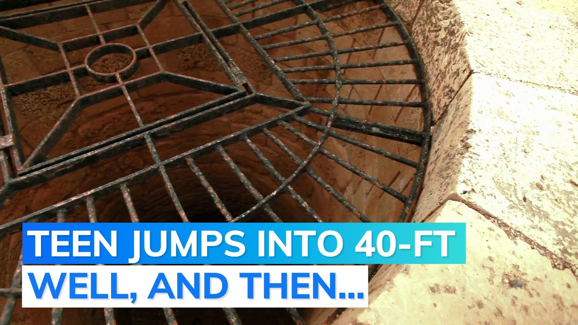 13-yr-old girl jumped into well to save toddler. Watch what happened next