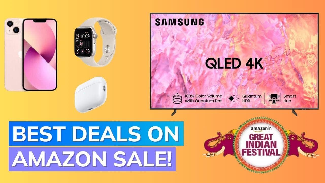 Amazon Great Indian Festival 2023 live for Prime members: See best deals on iPhone 13, OnePlus, Samsung