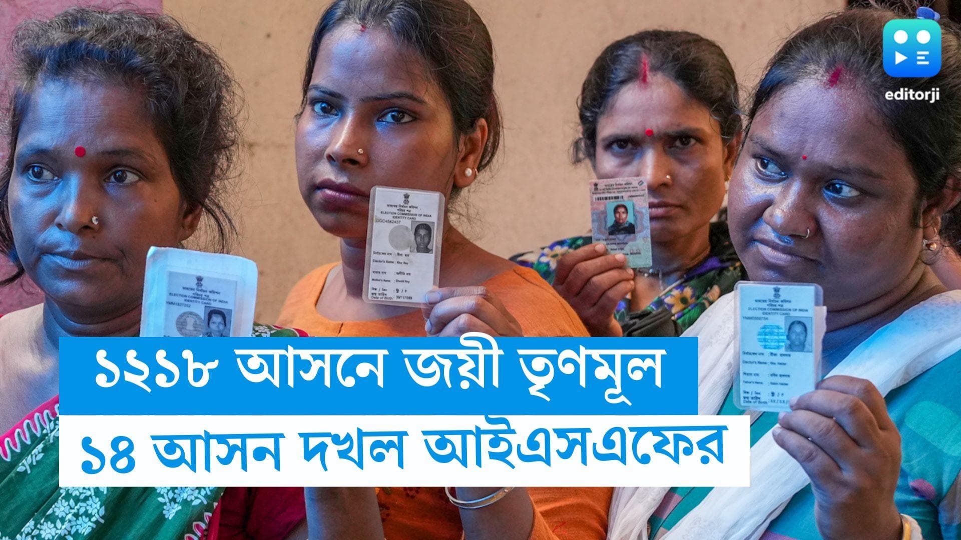 Panchayat Results 2023: গ্রাম পঞ্চায়েতে ১২১৮ আসনেTMC, BJP ২৮৮,CPIM ১৩৬, CONG ১৩৬ জয়ী