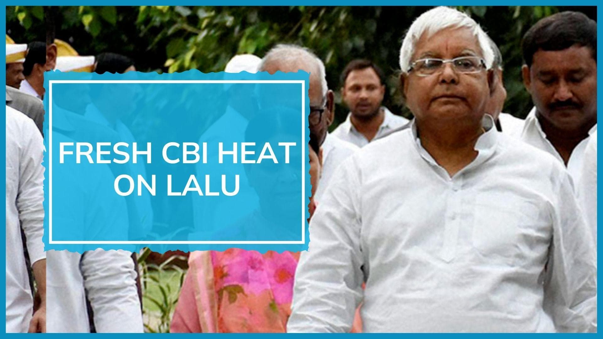 CBI books Lalu Prasad Yadav in fresh corruption case, raids his home