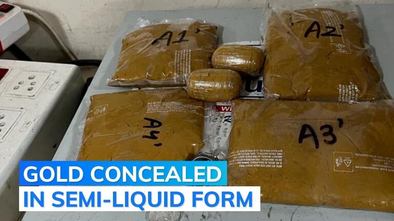 Trending: smuggling bid foiled with 2 held for concealing 8 kg gold in undergarments