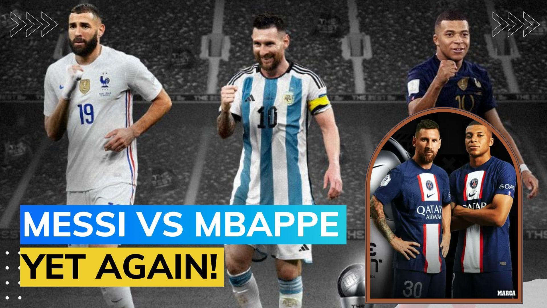 Lionel Messi, Kylian Mbappe, Karim Benzema battle for FIFA Best Player award