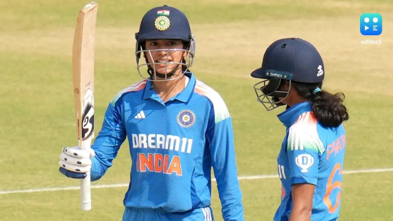 Smriti Mandhana smashes fastest ODI hundred by an Indian woman cricketer