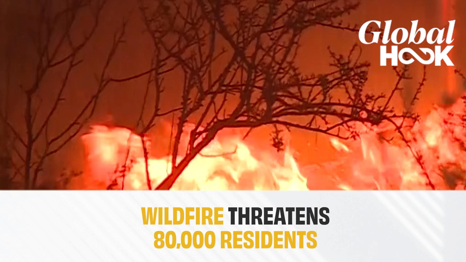 US Wildfire | Aircraft Fight Wildfire In South Dakota | Video