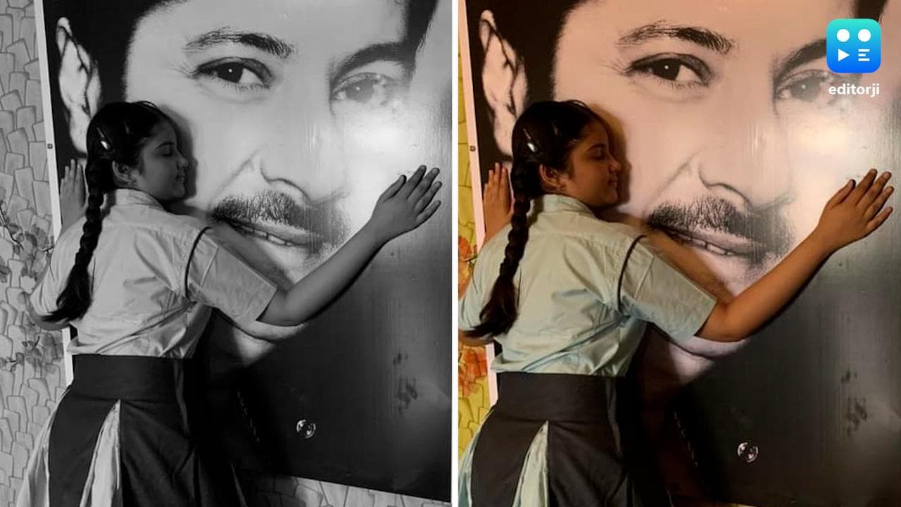 Abhishek Chatterjee Death: নতুন ক্লাসে প্রথম দিন, বাবার ছবির সামনে দাঁড়িয়ে বিষণ্ণ ডল