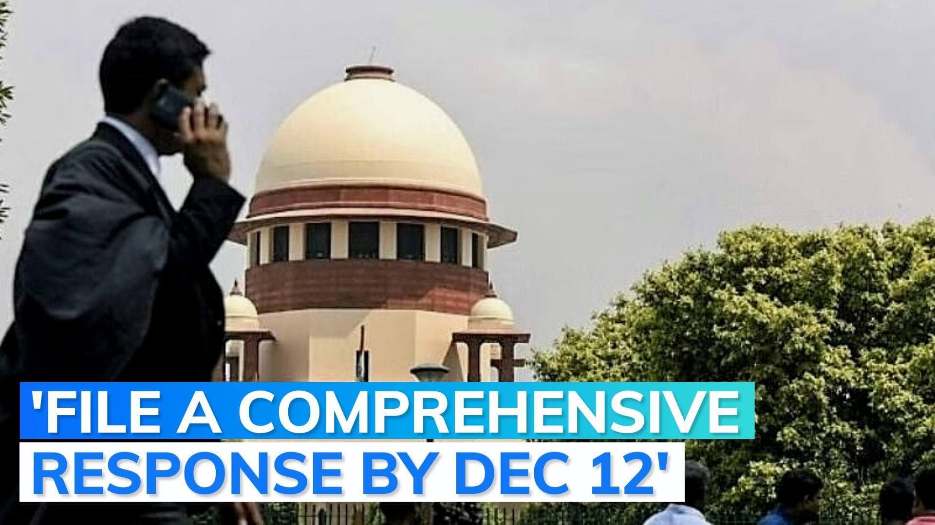 Places of Worship Act: SC asks Centre to file affidavit on pleas challenging its validity