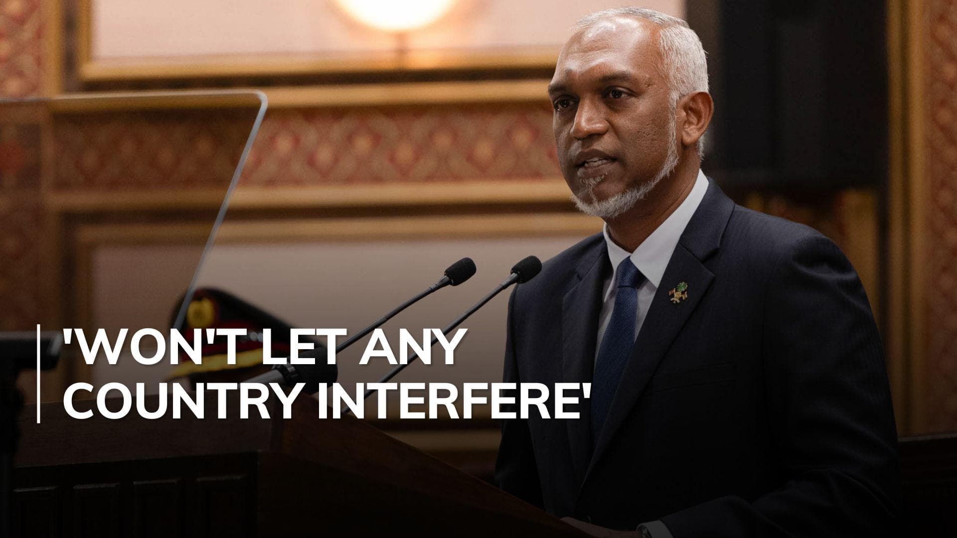 Maldivian President Muizzu says Indian troops to leave by May 10