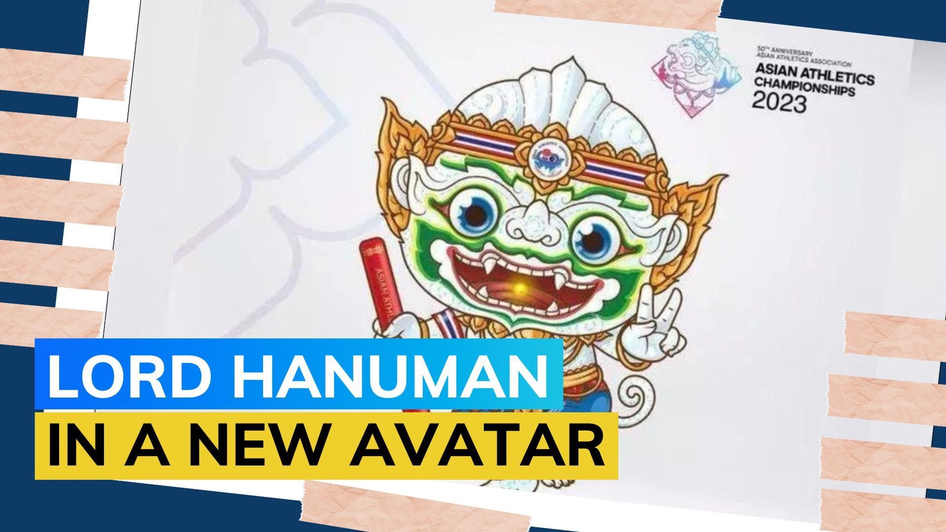  'Lord Hanuman' chosen as official mascot for 25th Asian Athletics Championships in Thailand