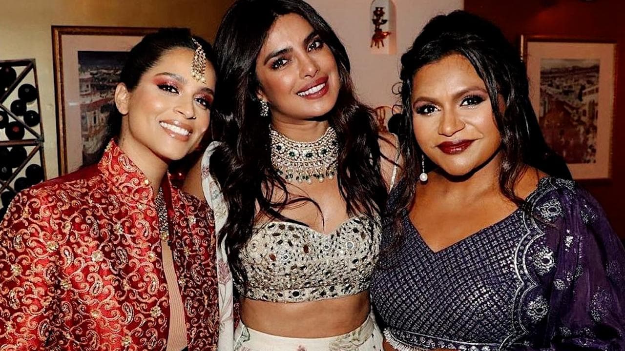 Priyanka Chopra was at Mindy Kaling's Diwali bash with her desi boss ladies
