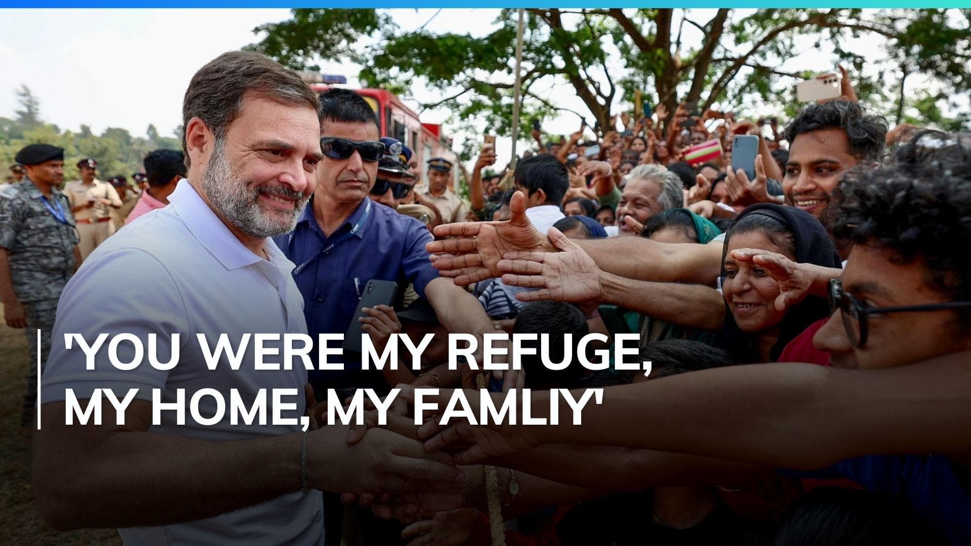 Rahul Gandhi pens emotional note for people of Wayanad