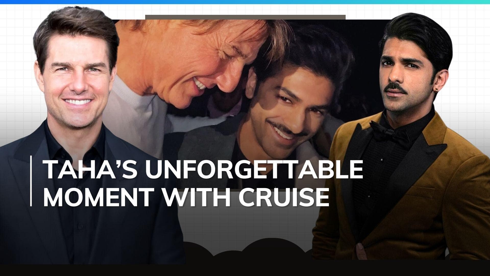 ‘Heeramandi' star Taha Shah’s fanboy moment with 'lifelong idol' Tom Cruise | Watch 