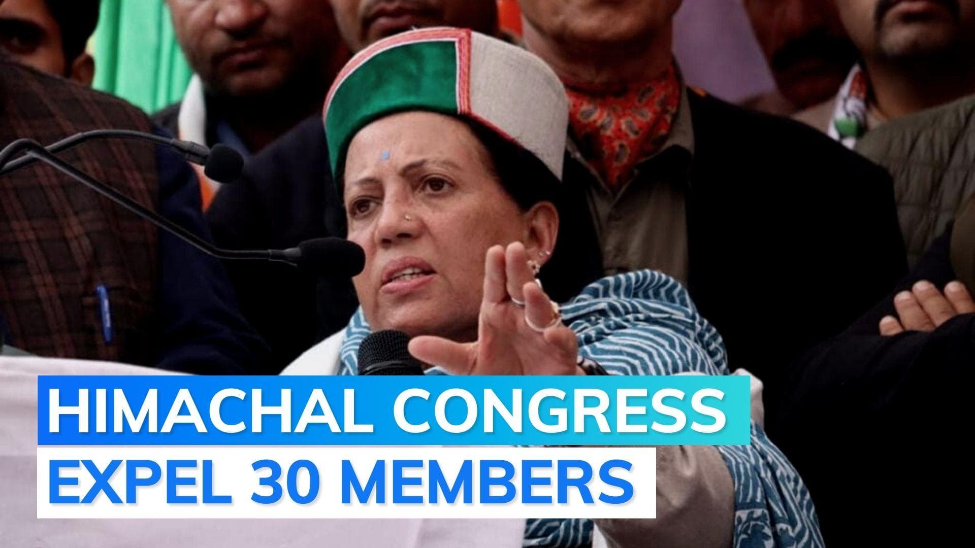 Day before poll results, Himachal Congress expels 30 party leaders