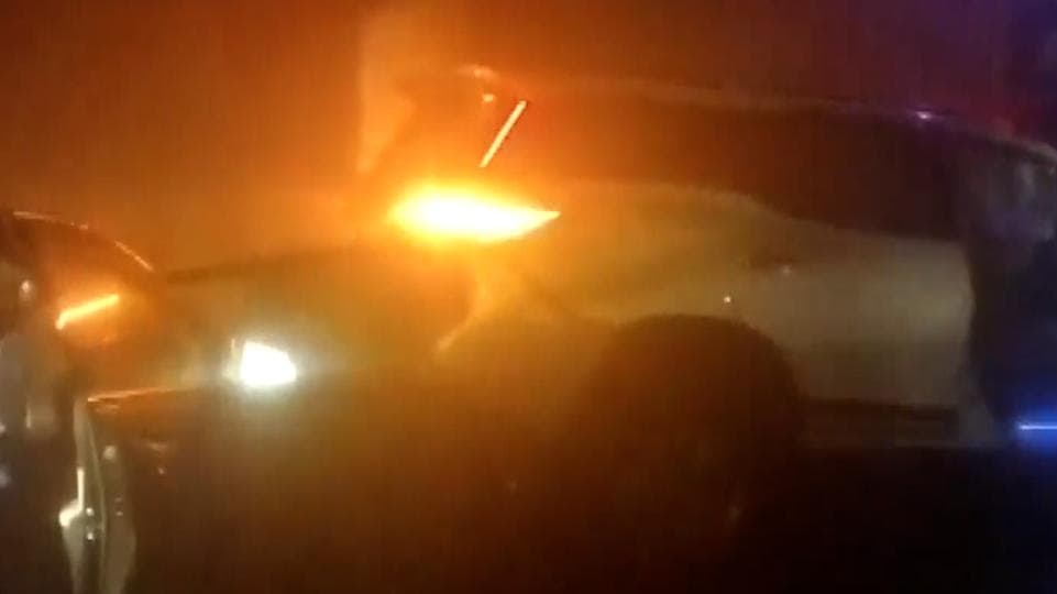 Major accident on Agra-Lucknow expressway as vehicles collide due to dense fog