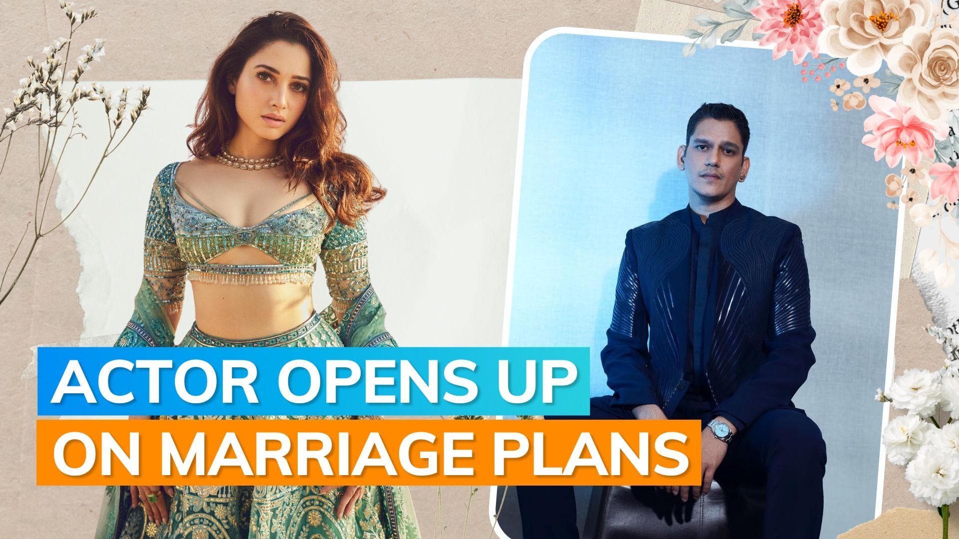 Tamannaah Bhatia says 'marriage is not a party' days after confirming relationship with Vijay Varma