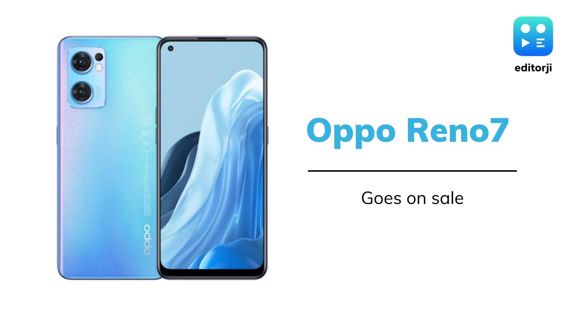 Oppo Reno7 goes on sale in India: check price, specs