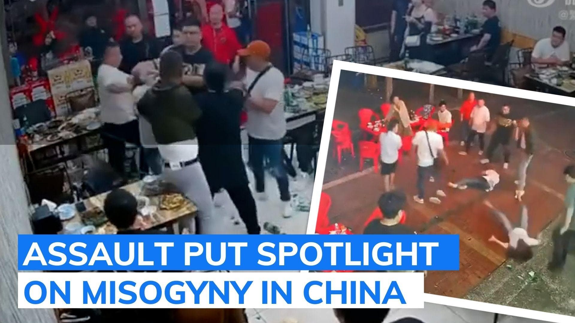 9 arrested after vicious assault on women in north China