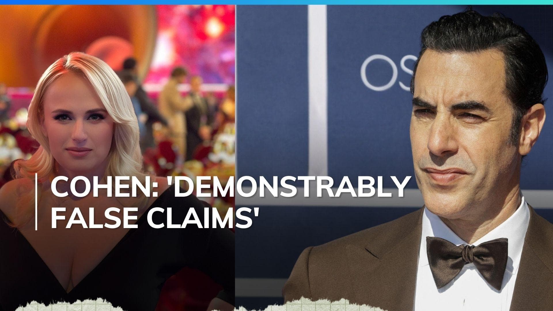 Sacha Baron Cohen breaks silence as Rebel Wilson claims he is trying to stop her memoir release