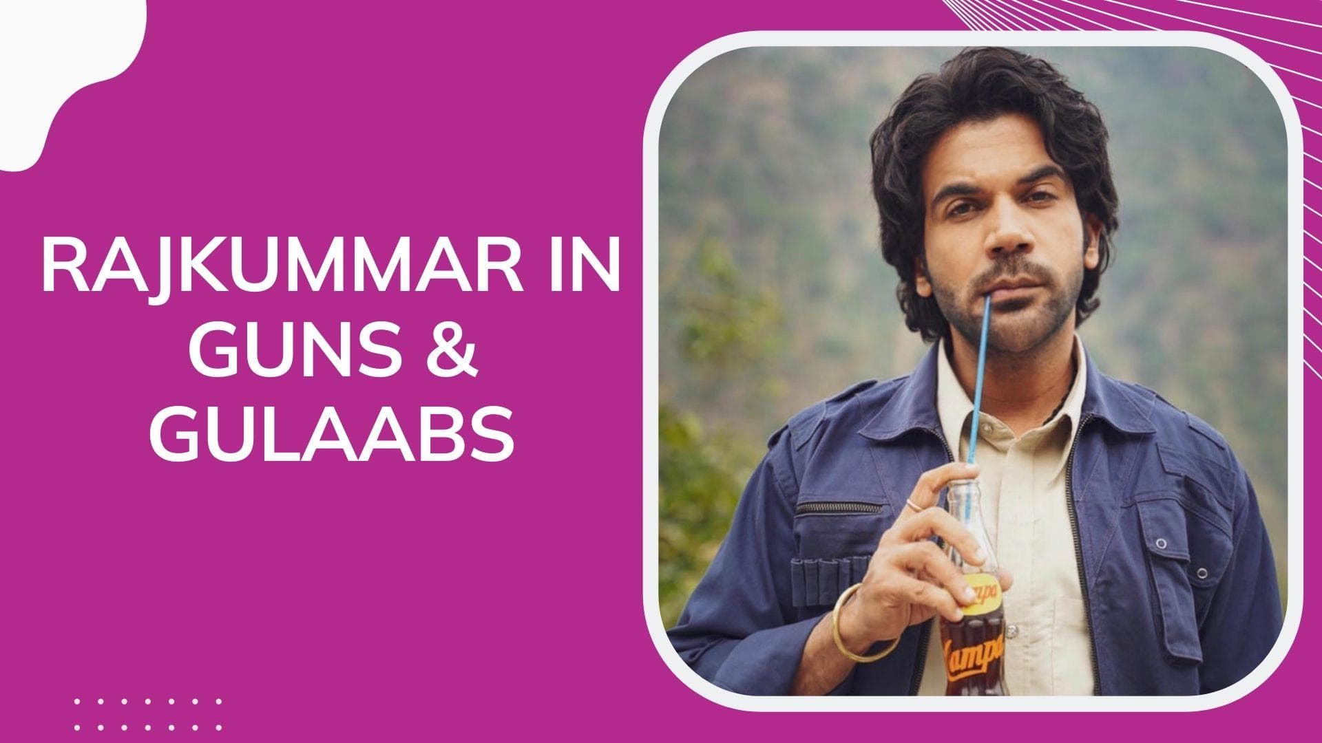 Guns And Gulaabs: Rajkummar Rao, Dulquer Salmaan & Adarsh Gourav share their first look 
