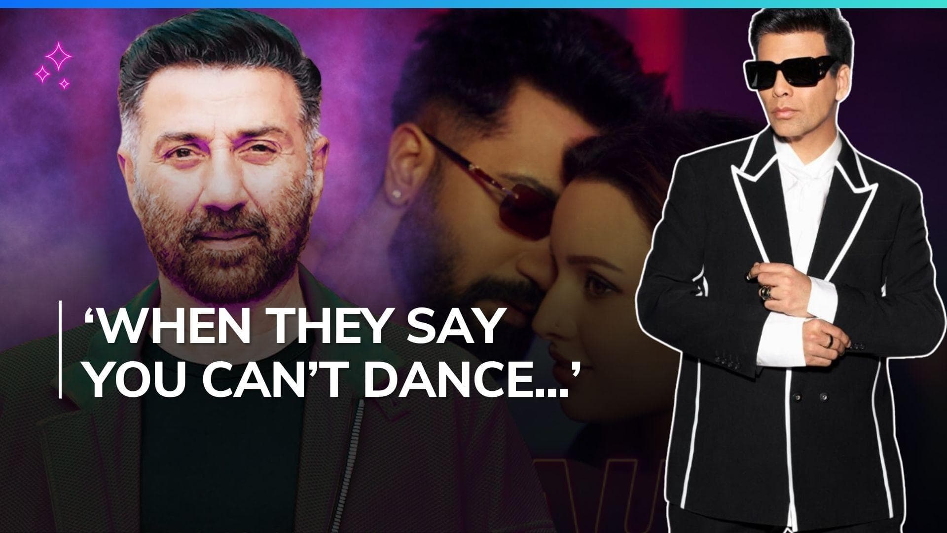 Karan Johar credits Sunny Deol for pioneering the 'Tauba Tauba' hook step; actor responds