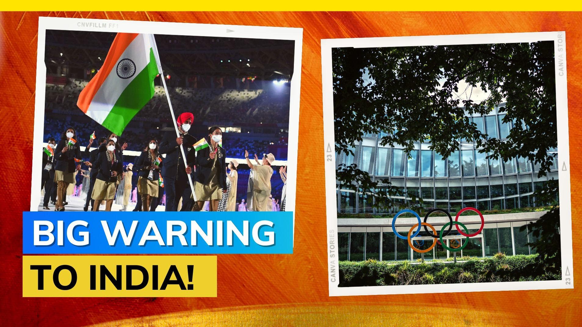 International Olympic Committee threatens India with suspension over delay in elections
