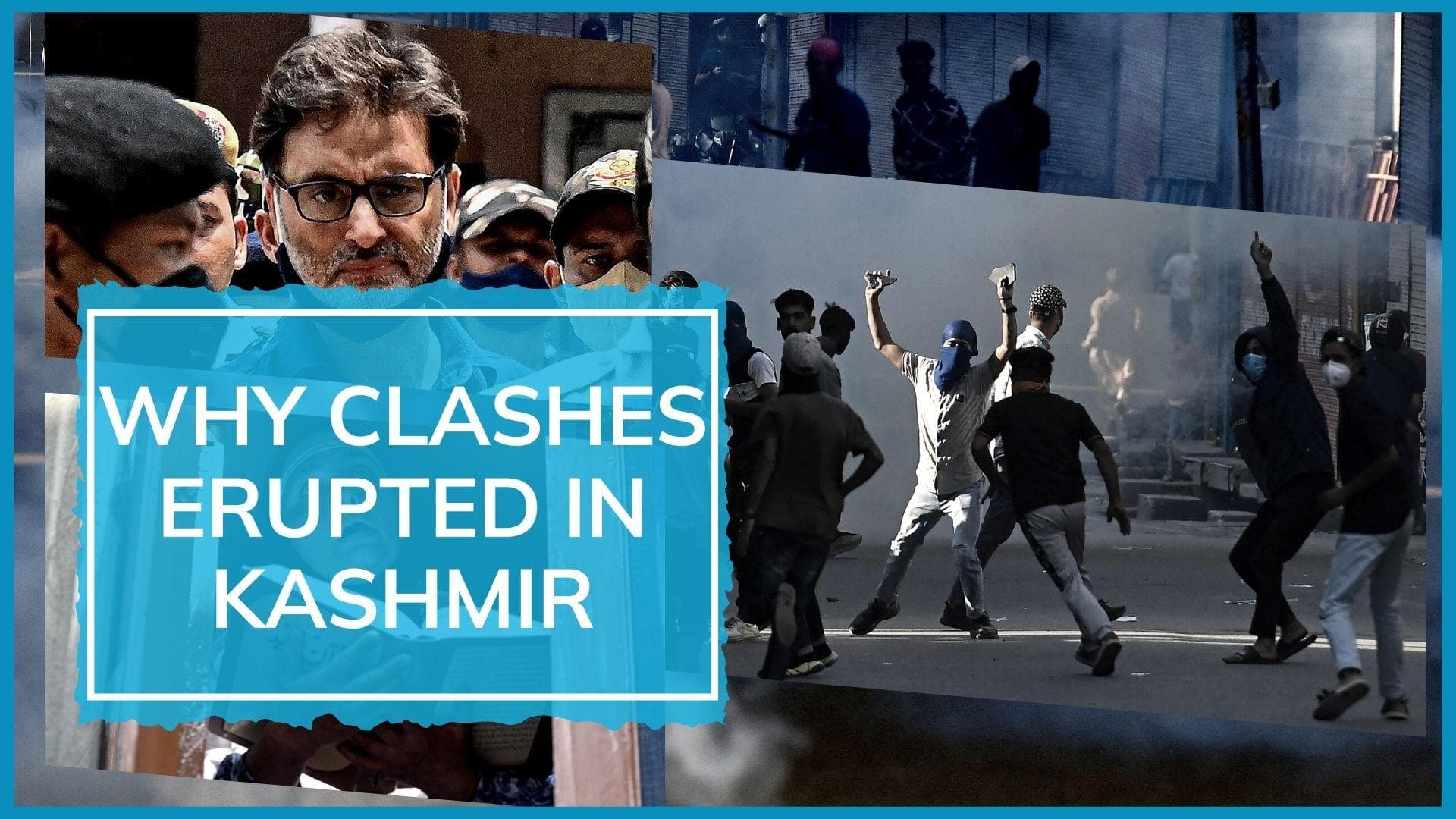 Yasin Malik sentencing: stone pelting in Srinagar's Maisuma, JKLF supporters clash with forces