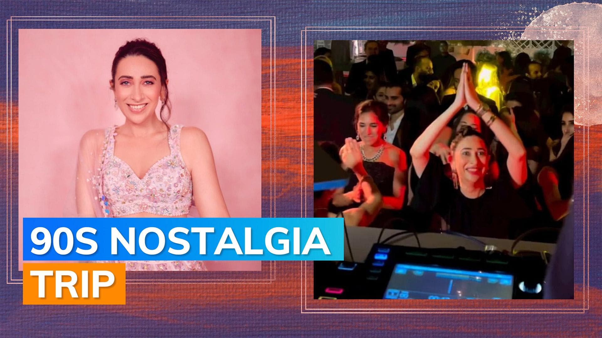 Karisma Kapoor dances to 90s hit ‘Le Gayi’, take fans back to the era 