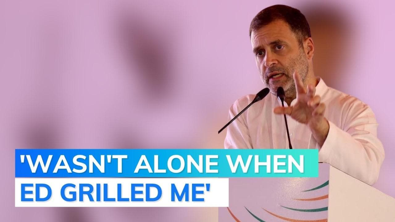 National Herald case: Rahul Gandhi speaks about ED questioning, here's what he said