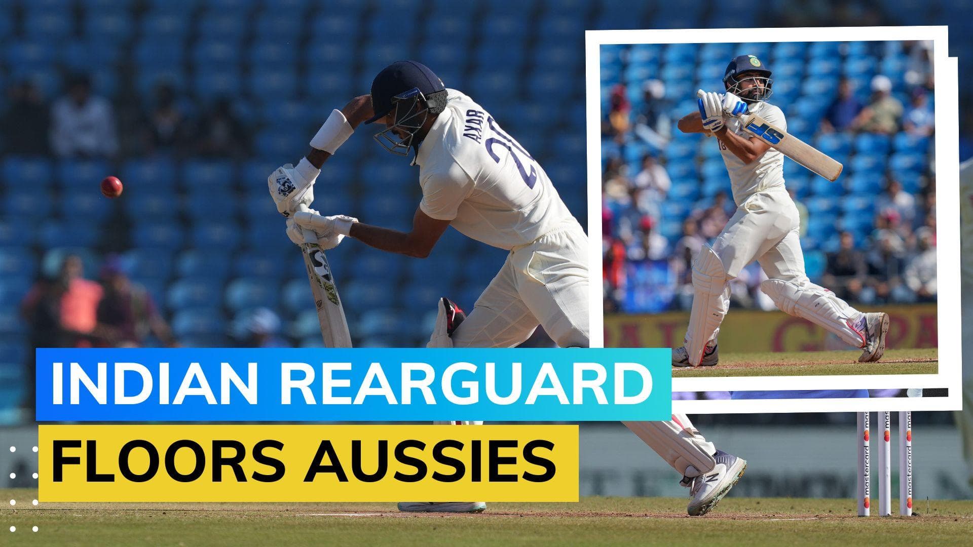 IND vs AUS: Lower order makes merry as India take mammoth 1st inns lead