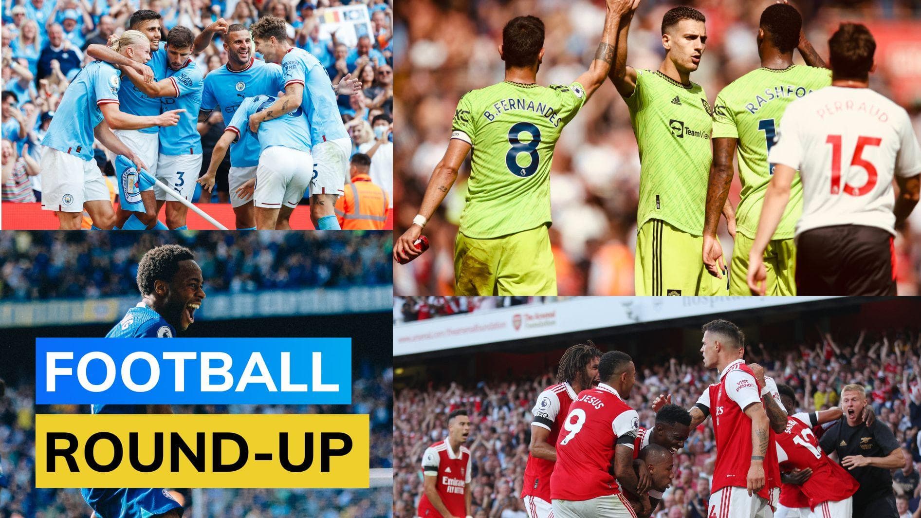 EPL Round-up: Arsenal remain table leaders; Chelsea, Manchester United, Manchester City win