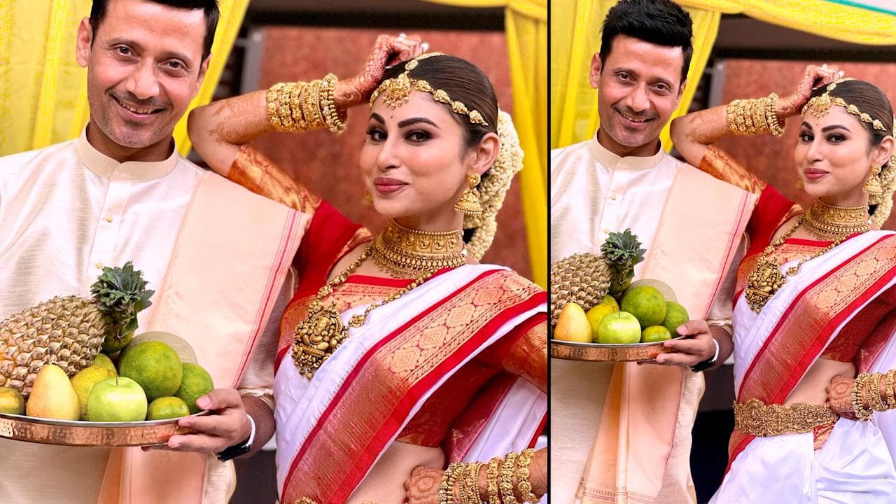 Mouni Roy Wedding: বিয়ের সাজে মৌনী রায়, চোখ ফেরাতে পারছেন না সদ্য প্রেমিক থেকে স্বামী হওয়া সূরজ