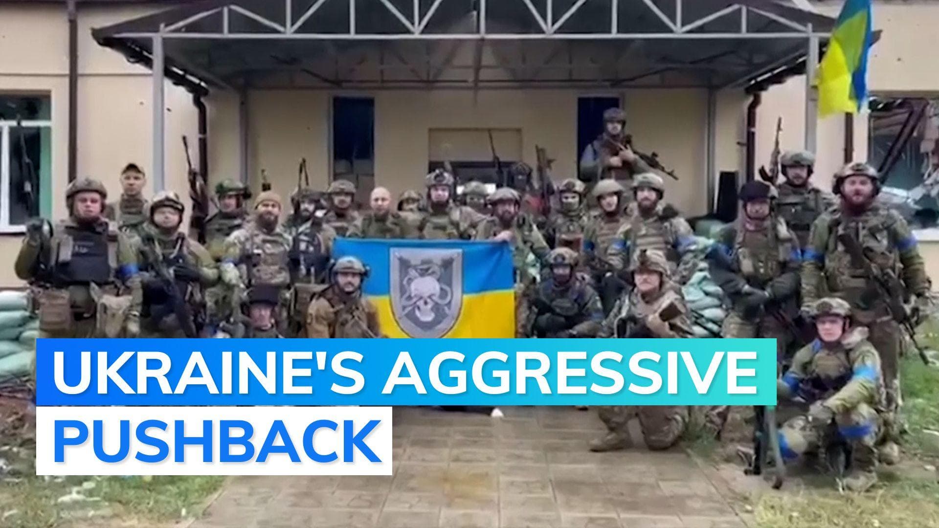 Ukraine says it has reclaimed more territory, captured Russian soldiers