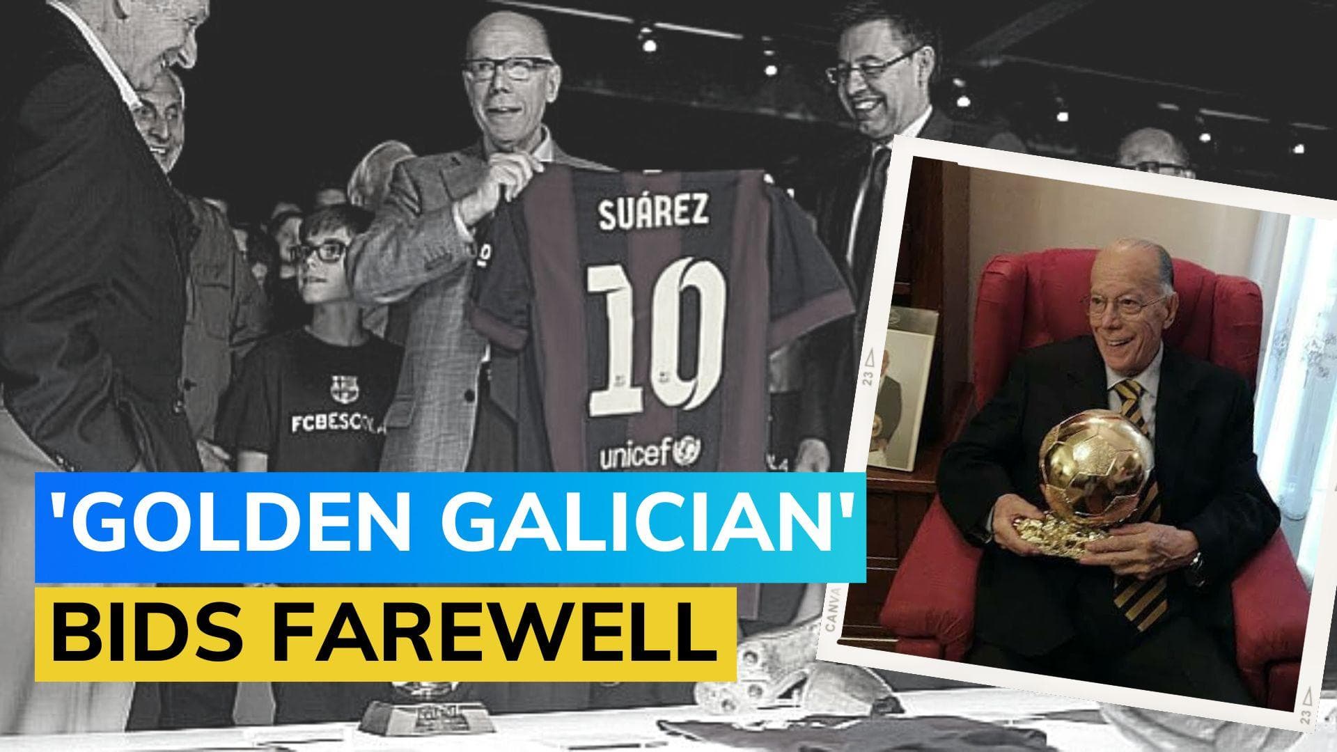 Luis Suárez, only Spanish man to win Ballon d'Or, has died