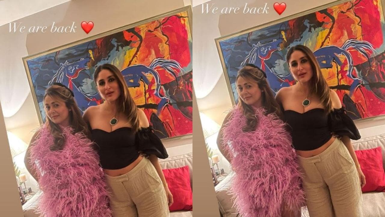 Kareena Kapoor और Amrita Arora कोरोना से ठीक होने के बाद पार्टी मूड में आईं नजर