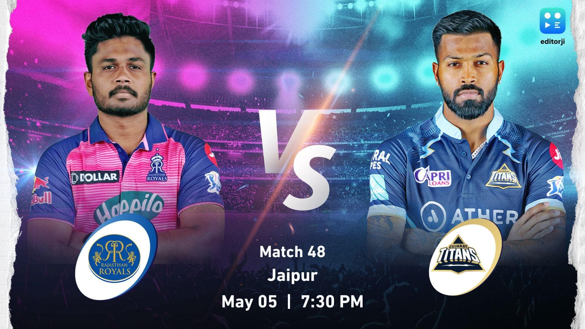 IPL 2023 RR vs GT: नंबर 1 के टैग के लिए दोनों टीमें लगाएंगी जी जान, जाने क्या हो सकती है Playing XI