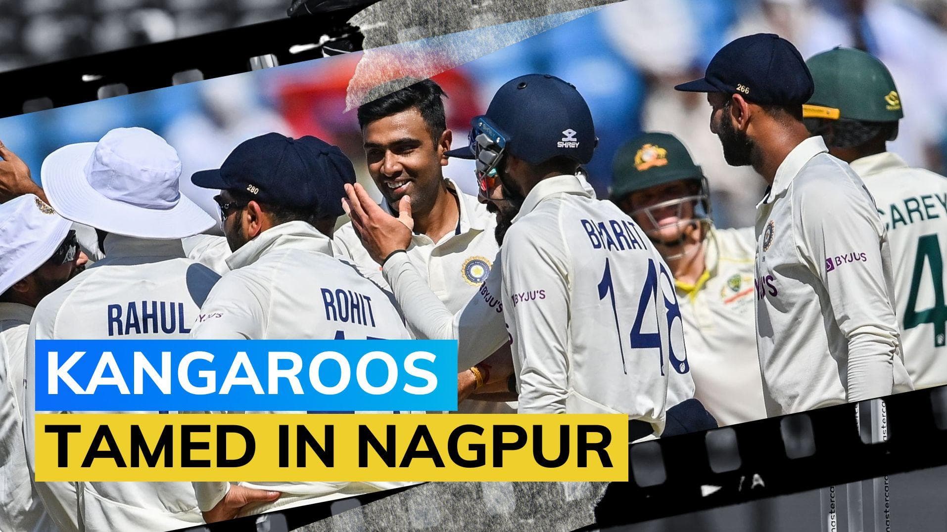 IND vs AUS: R Ashwin takes five as India win by innings and 132 runs