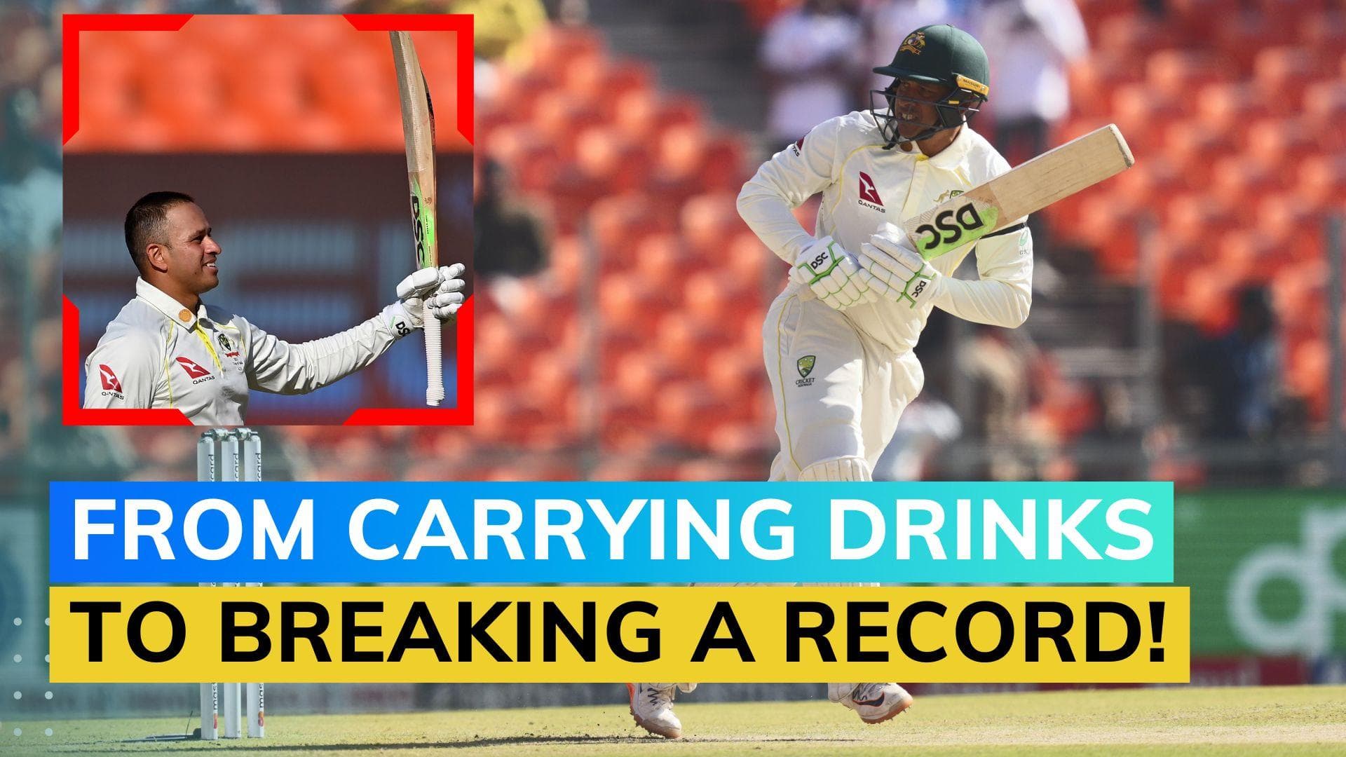 IND vs AUS 4th Test: Usman Khawaja achieves special feat as Aus post 480 in 1st innings