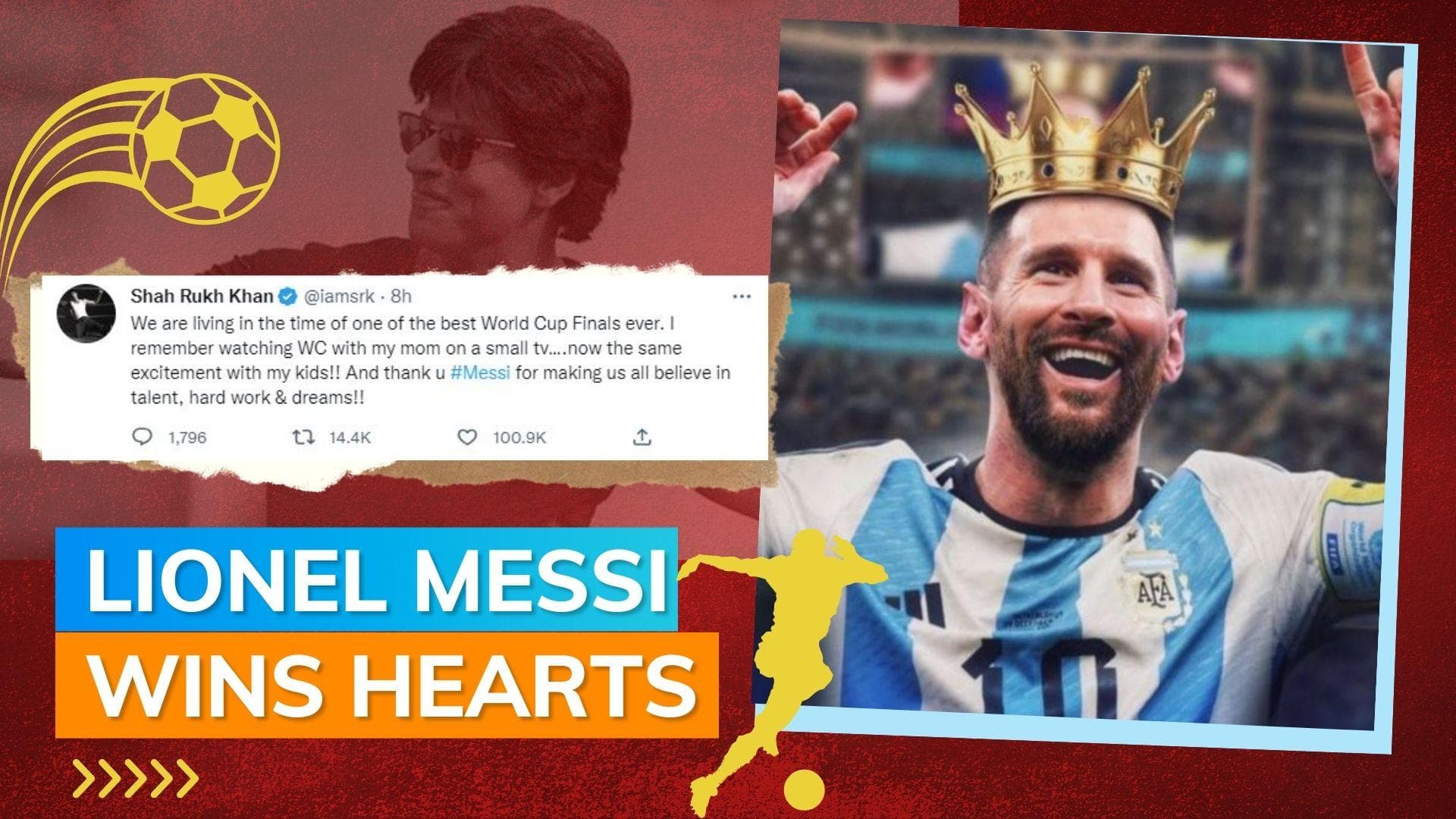 Argentina wins FIFA World Cup: Celebrities celebrate the crowning moment of Lionel Messi and his men 