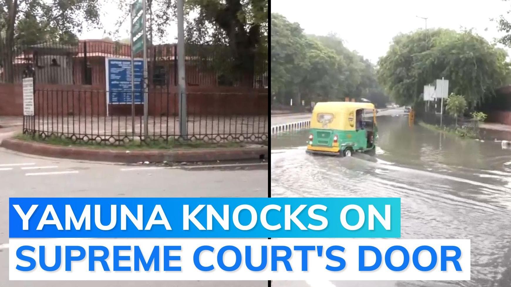 Delhi: Floodwater reaches Supreme Court; Yamuna remains above danger mark