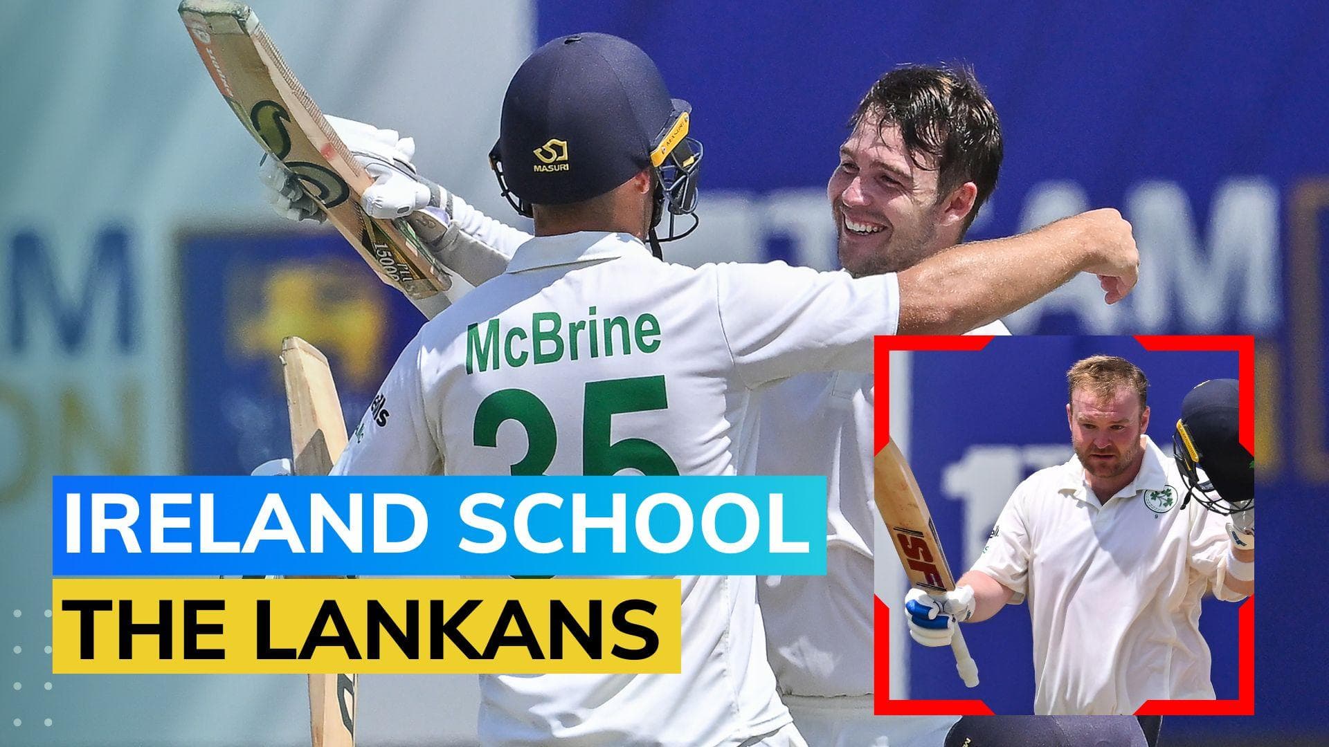 IRE vs SL, Day 2: Ireland reaches highest Test score of 492 vs Sri Lanka