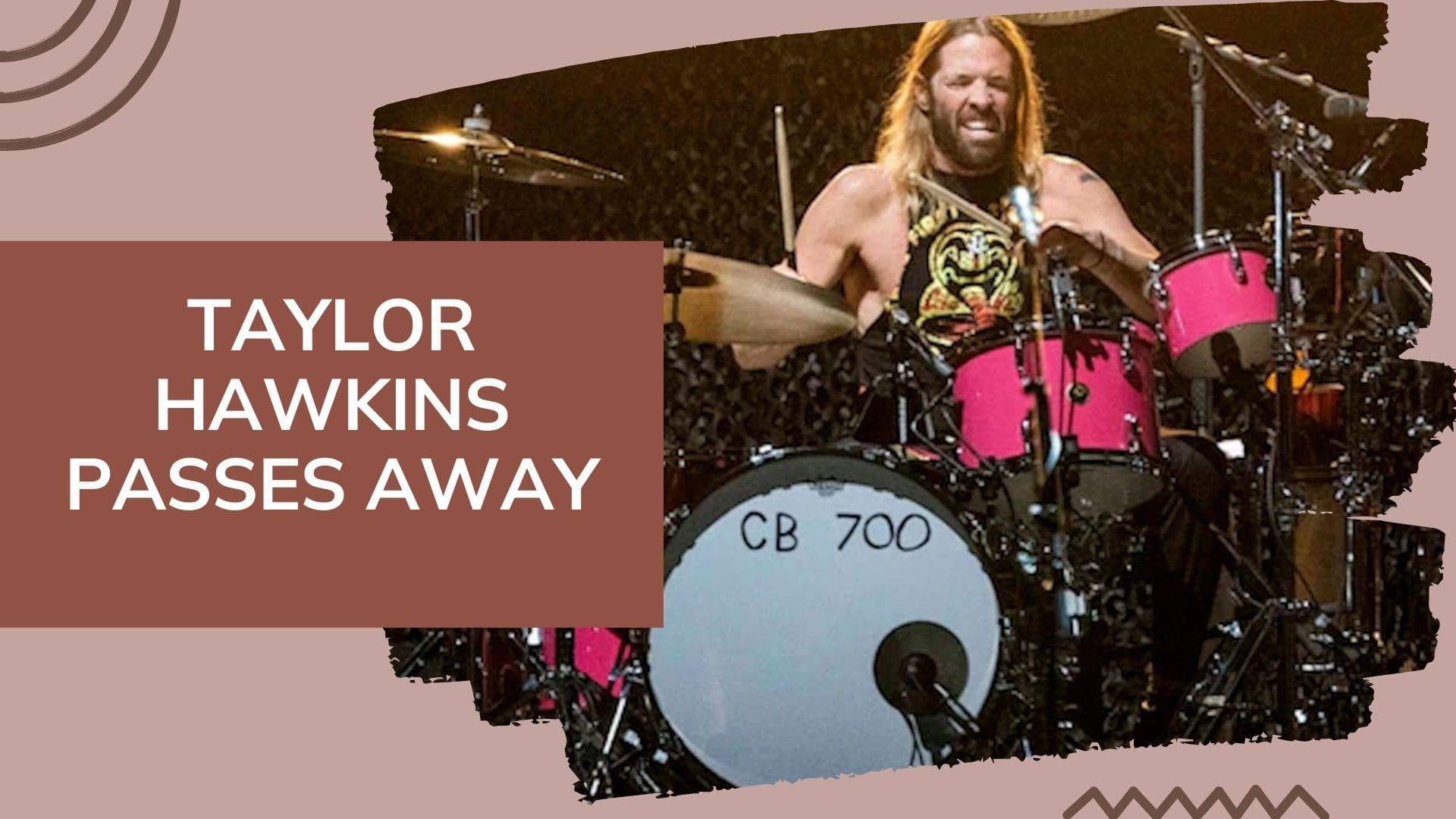 Foo Fighters drummer Taylor Hawkins passes away at 50