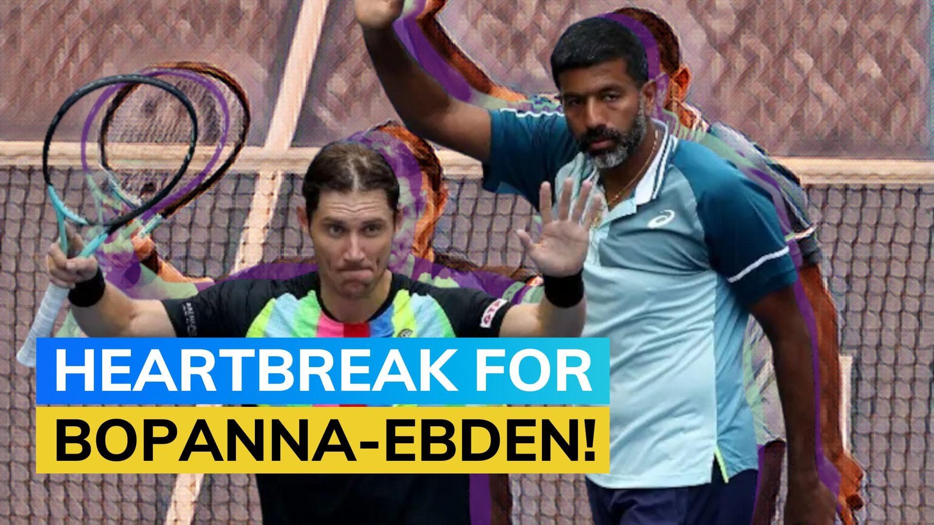 US Open 2023: Rohan Bopanna-Matthew Ebden lose in men's doubles final