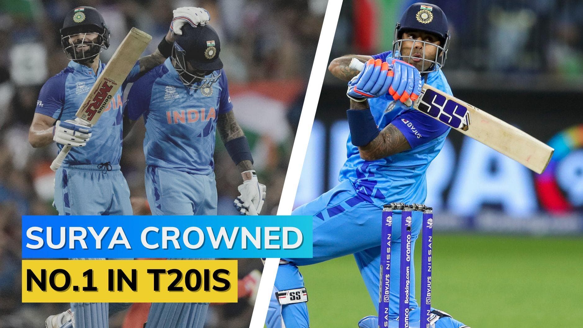 ICC T20I Rankings: Suryakumar Yadav pips Pakistan's Mohammad Rizwan to take top spot