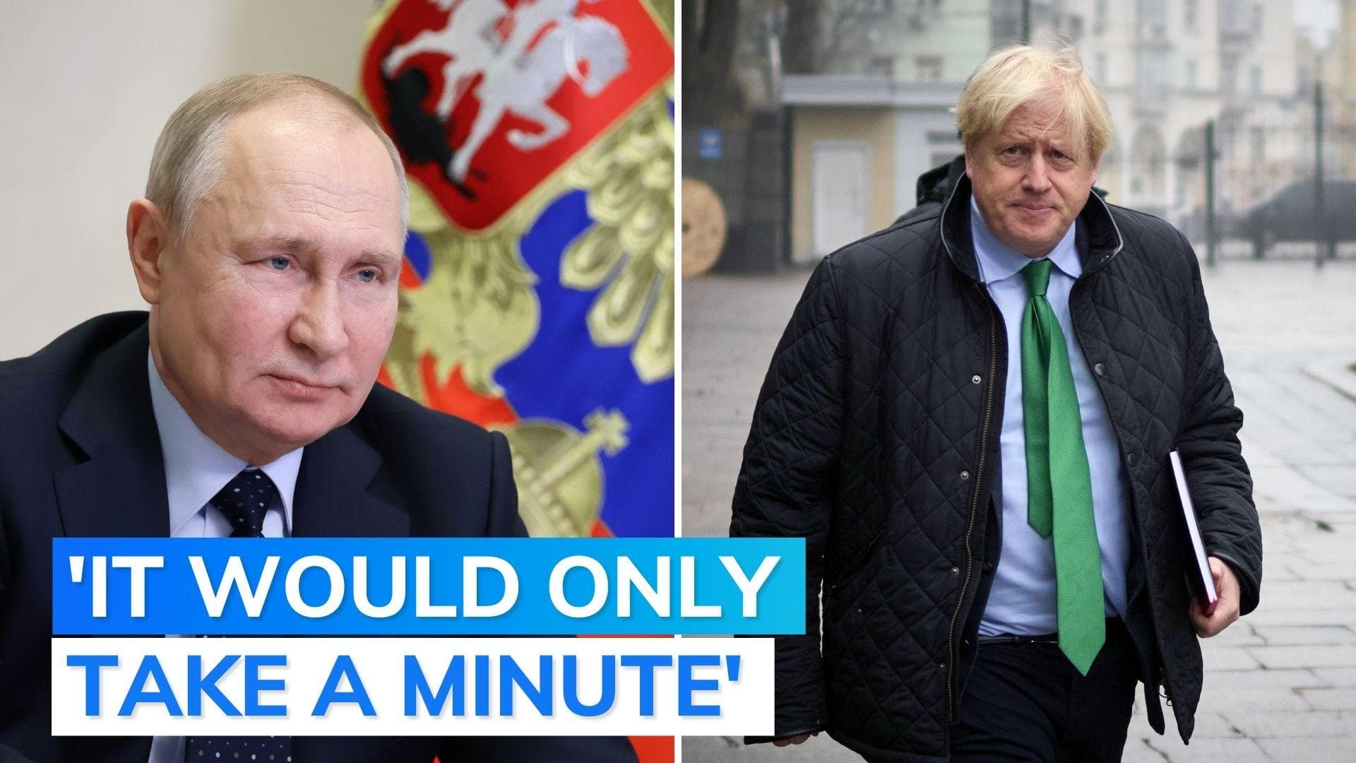 Boris Johnson claims, Vladimir Putin 'threatened' to target him with missile attack