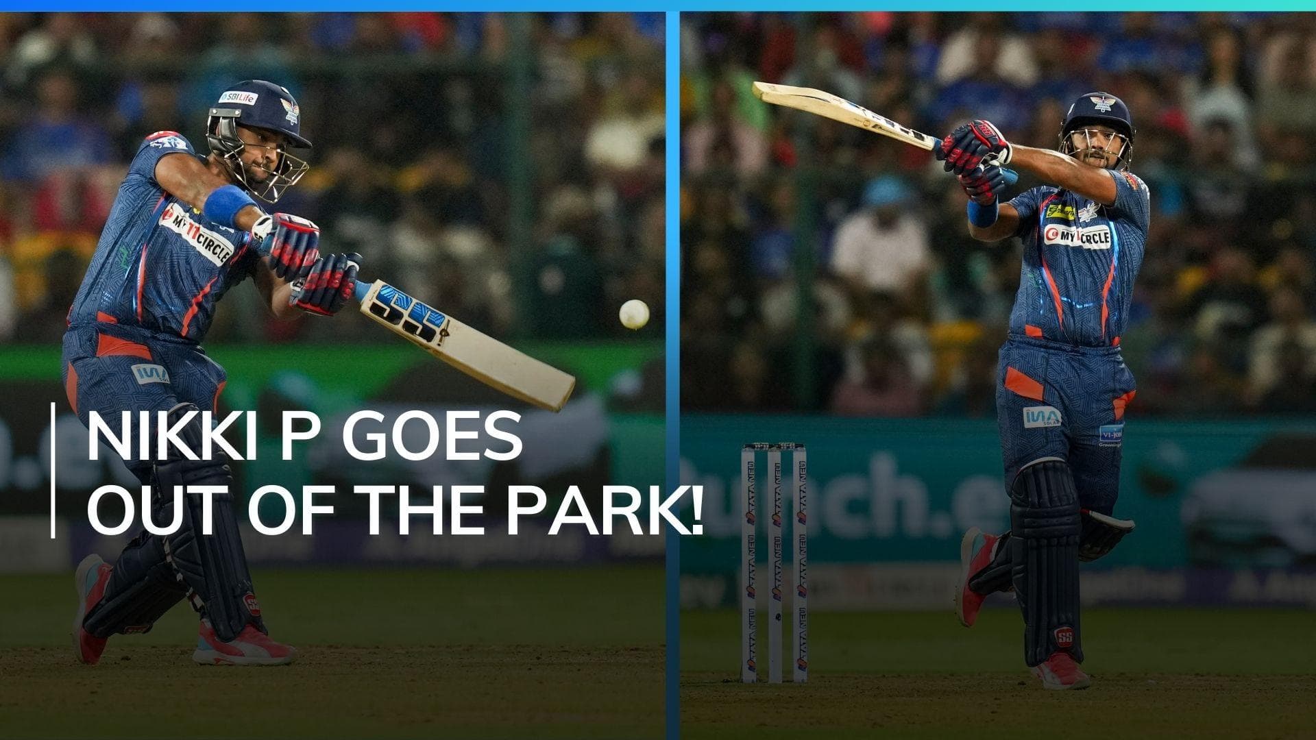 Watch! Nicholas Pooran smashes monstrous 106m six in Chinnaswamy | IPL 2024, RCB vs LSG