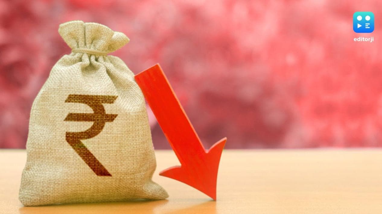 Rupee falls 23 paise to hit fresh record low of 85.50 against US dollar